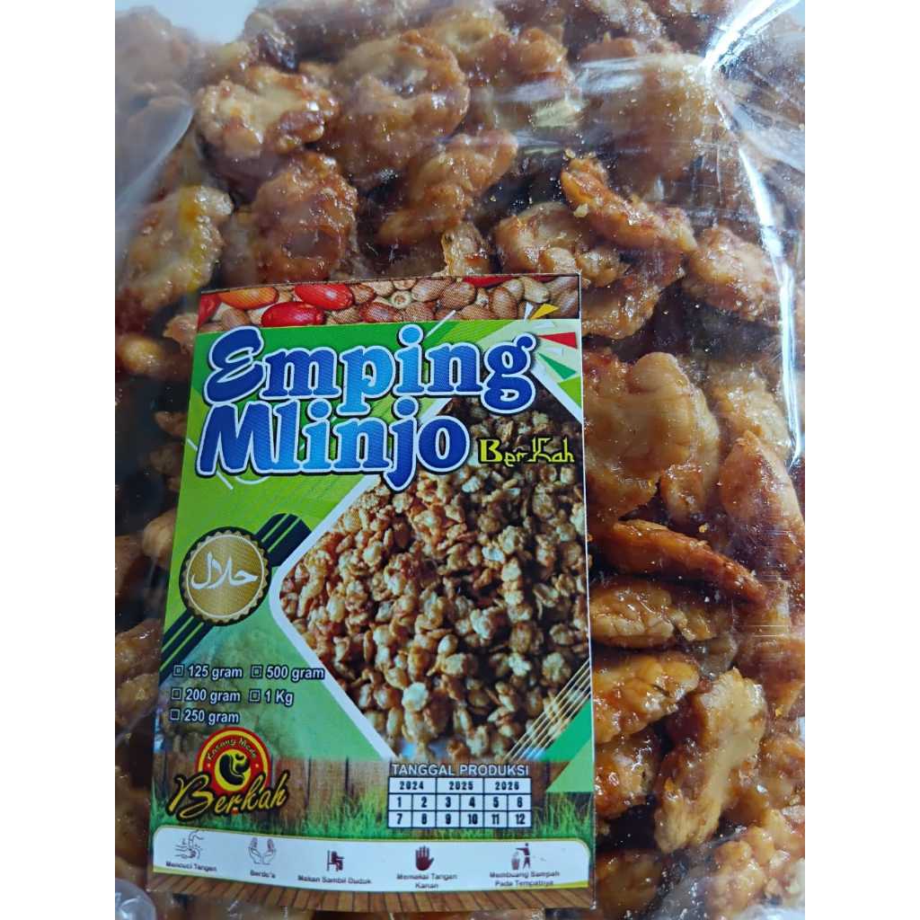 

1Pcs Emping Mlinjo Pedas Manis Berkah