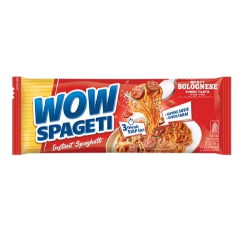 

Wow Spageti Meaty Bolognese 84 gr