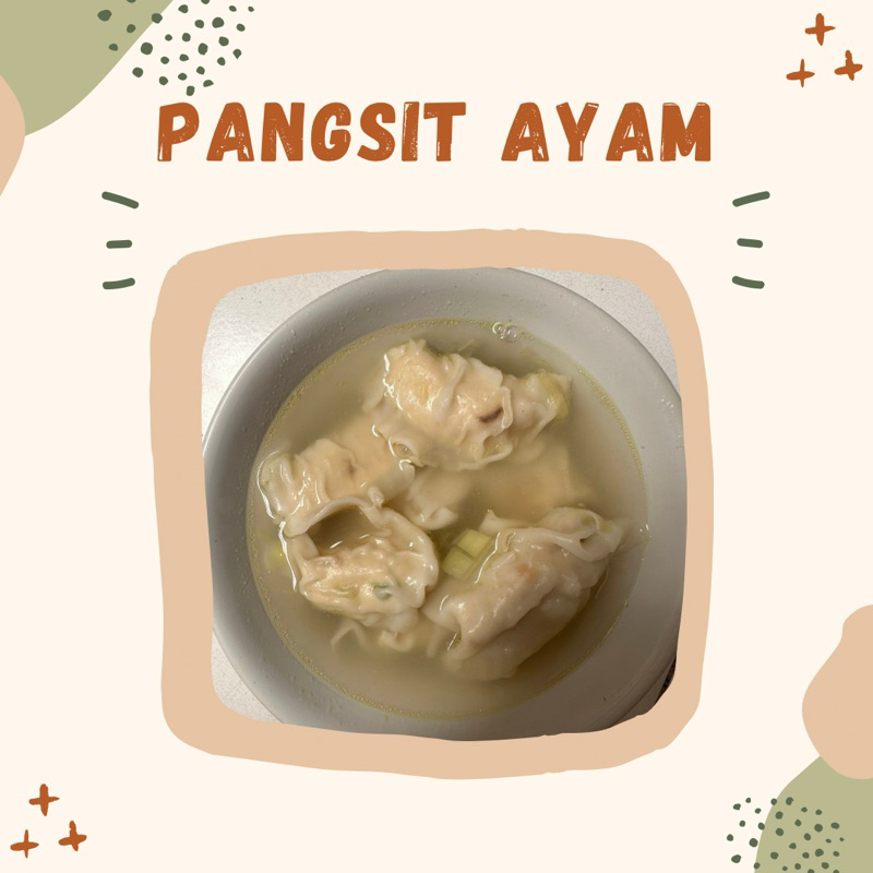 

PANGSIT ISI FULL DAGING AYAM NO MSG