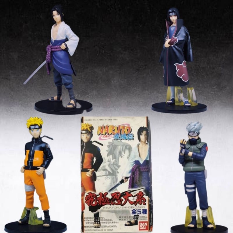 Figure Naruto Shippuden Kyukyoku shinobi taikei 01 set ORIGINAL NoBox