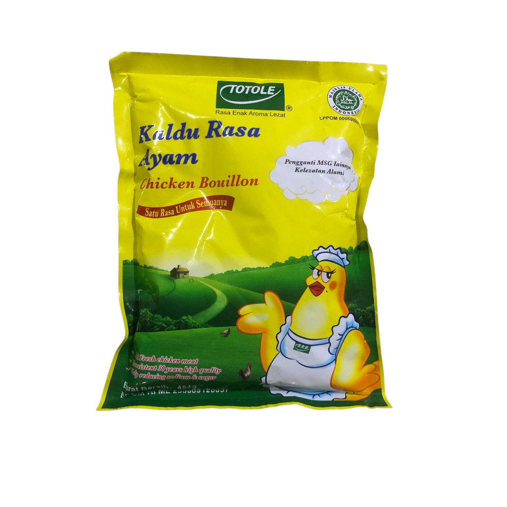 

Totole Kaldu Rasa Ayam 454g HALAL. Penyedap Rasa Kaldu Totole Rasa Ayam Chicken Bouillon