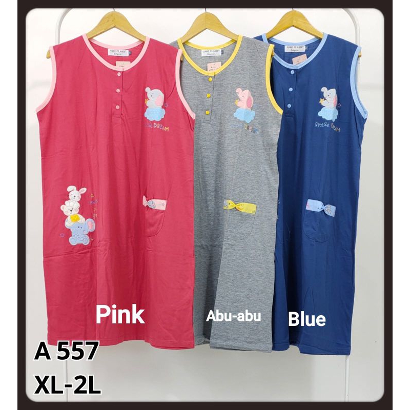OBRAL TERMURAH Daster ANNE CLAIRE Singlet Kutung JUMBO  XXL A 557