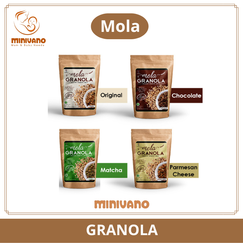 

Mola Granola - Healthy Snack - Makanan Sehat - Cemilan Sehat