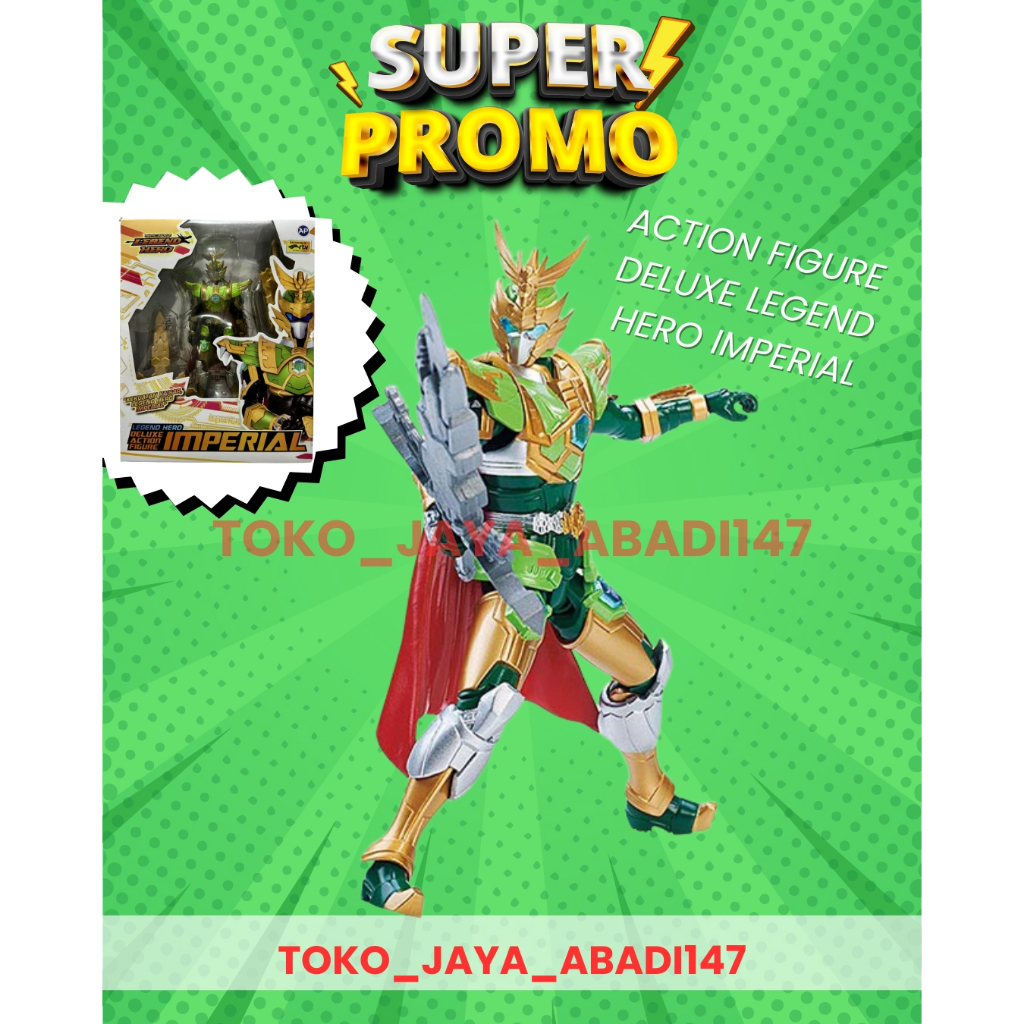 ACTION FIGURE DELUXE LEGEND HERO IMPERIAL / ACTION FIGURE LEGEND HERO / ACTION FIGURE LEGEND HERO IM