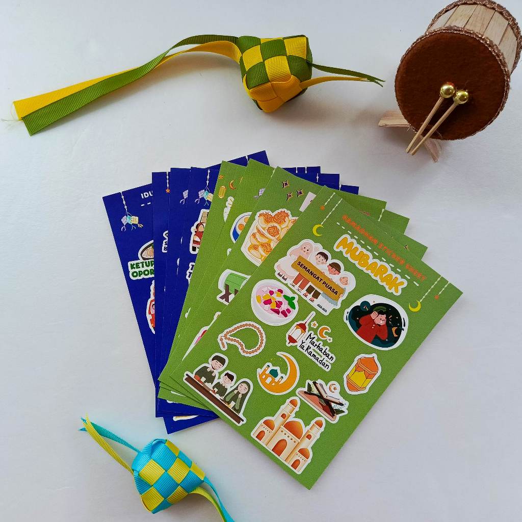 

Stiker / Sticker Scrapbook Puasa Ramadhan Idul Fitri Lebaran