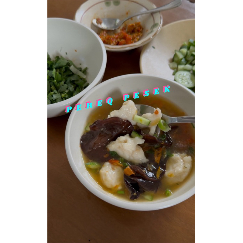 

tekwan palembang ikan tenggiri