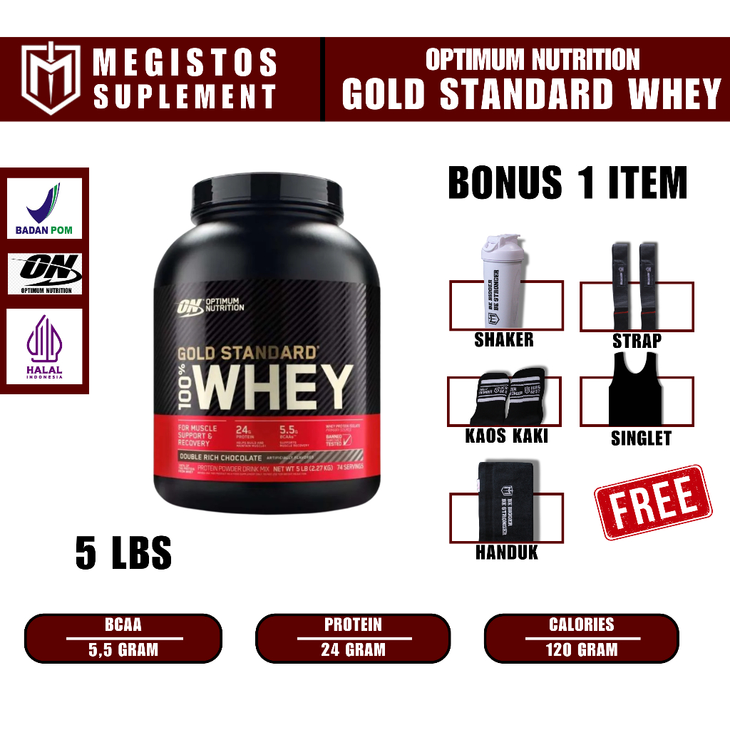 ON Whey Gold Standard 5LBS Whey Protein
