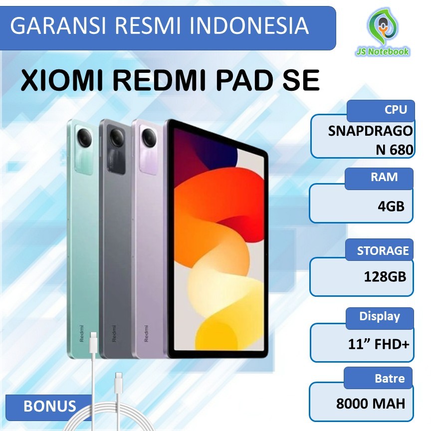 XIAOMI REDMI PAD SE 4GB 128GB