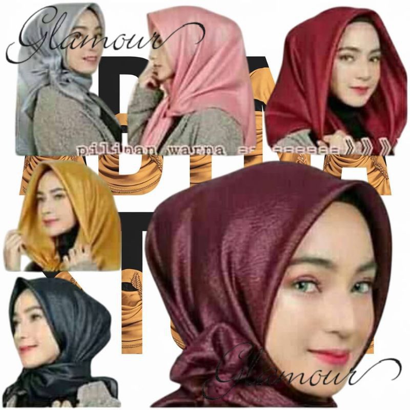 Shinar Glamor Glitter Premium Lasercut Noer Shinar||segi empat glamour premium