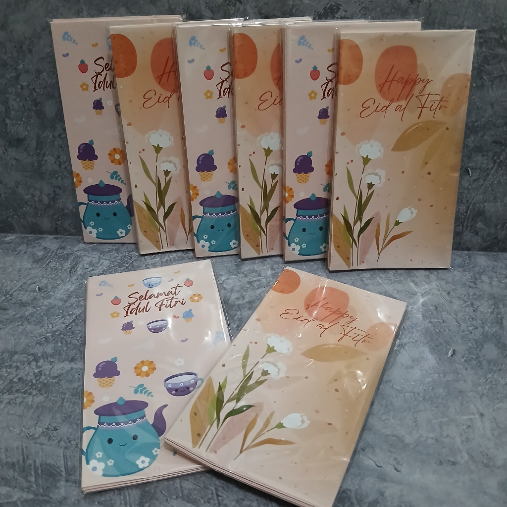 

Amplop Lebaran Panjang Estetik isi 10pcs