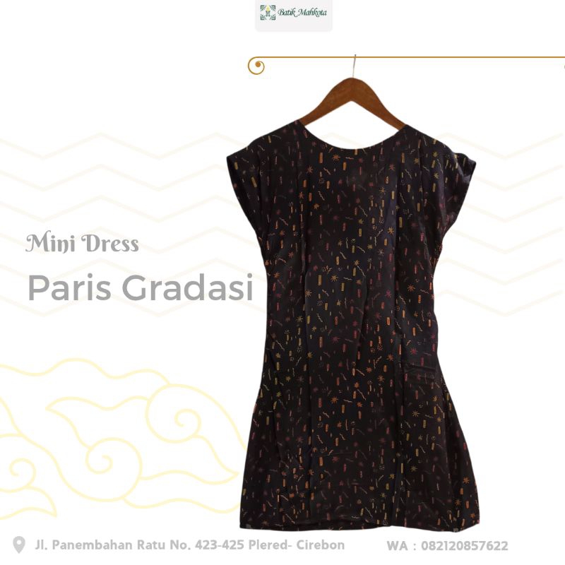 Dress Paris Gradasi Cirebonan