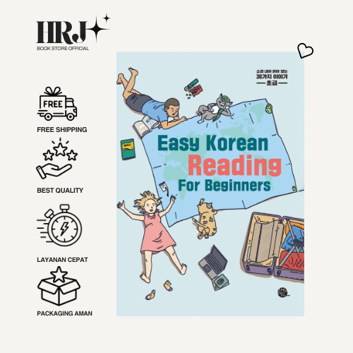 Buku Belajar Bahasa Korea Easy Korean Reading For Beginners by TTMIK