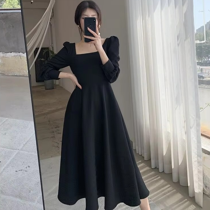 Eghalisa - Referensi Dress Wanita bahan scuba premium strecht midi dress.