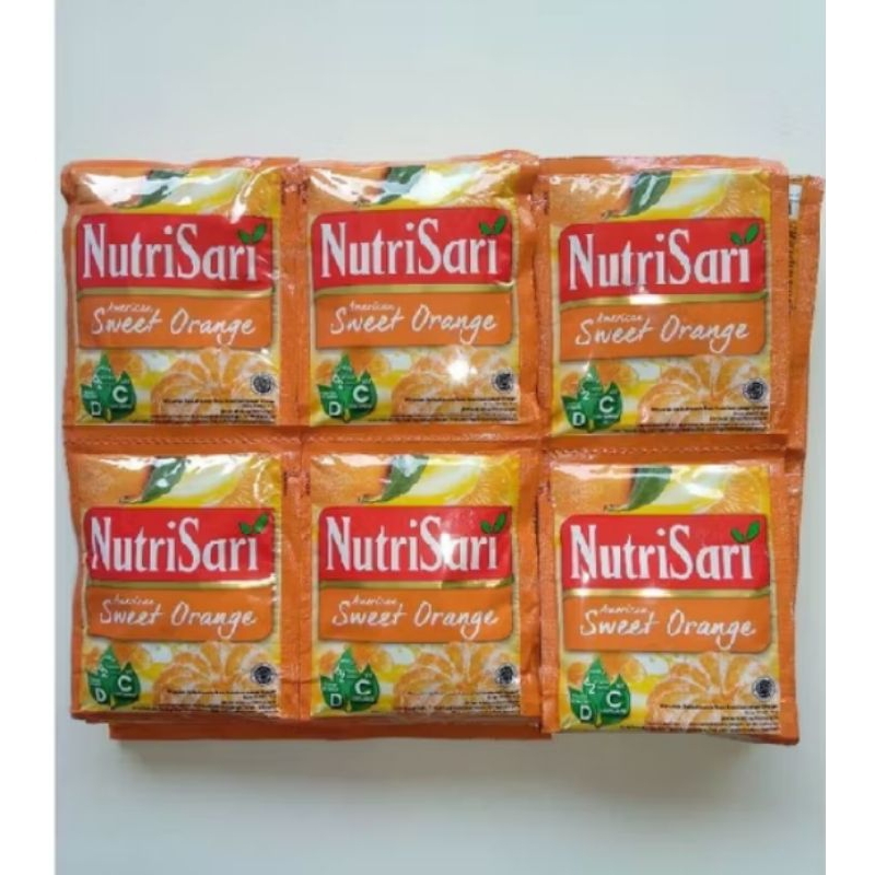 

NUTRISARI SWEET ORANGE ½.renceng 5.shacet