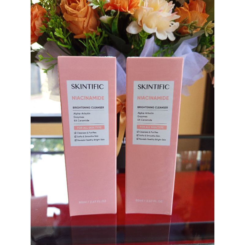 SKINTIFIC BRIGHTENING CLEANSER. Skintific Niacinamide Brightening cleanser 80ml