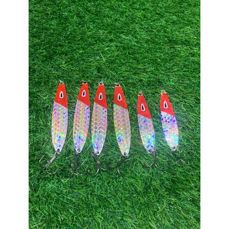 Spoon 40 gr 30gr RED HEAD | spoon tenggiri/ tongkol/barakuda