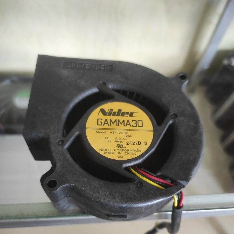 LAZEDIA - Kipas Keong NIDEC GAMMA30 12 V 0,65 A