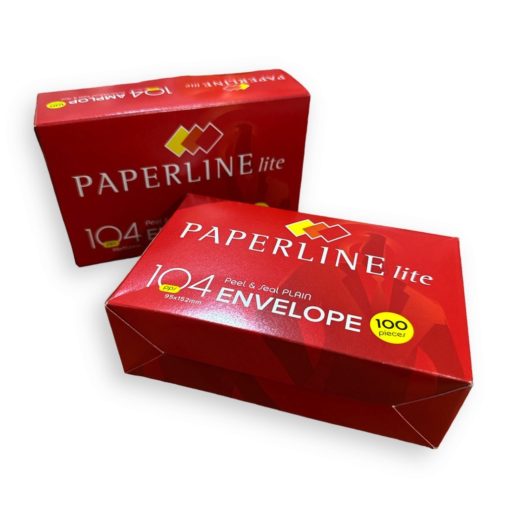 

AMPLOP PAPERLINE LITE 104 PPS 70 GRAM DENGAN PEREKAT ISI 100 PCS