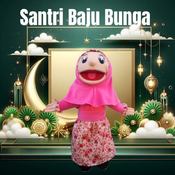 Hand Puppet Santri Putri | Boneka Berjilbab | Boneka Tangan Mulut Cablak Ventriloquist