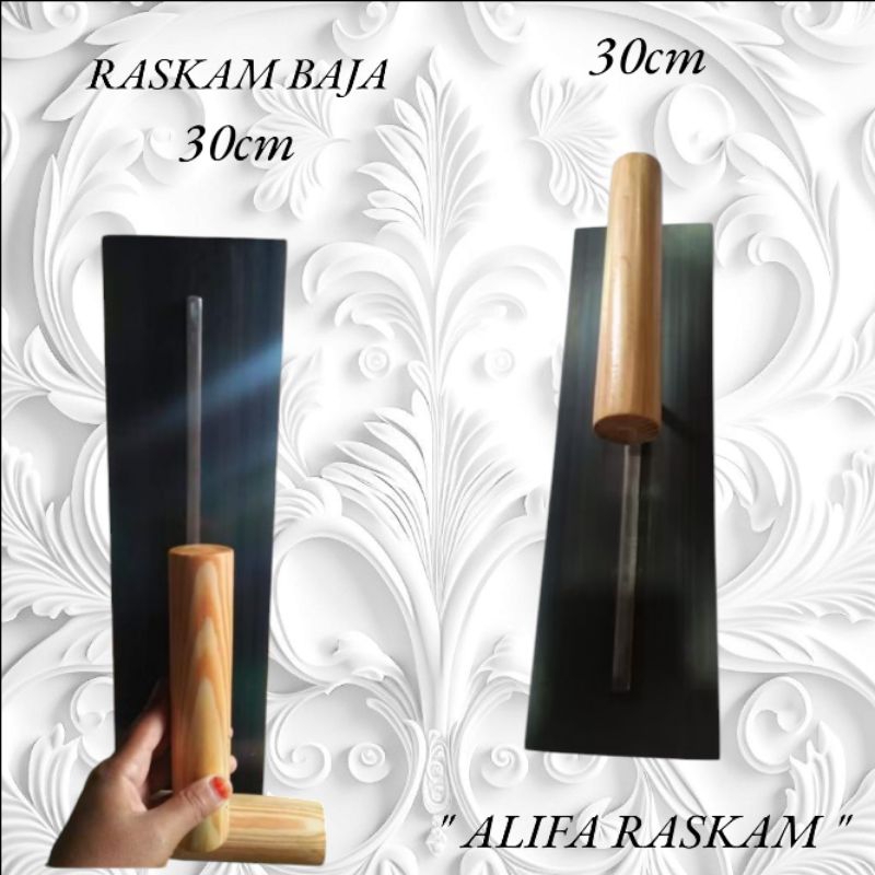 RASKAM BANDUNG PLAT BAJA 30cm