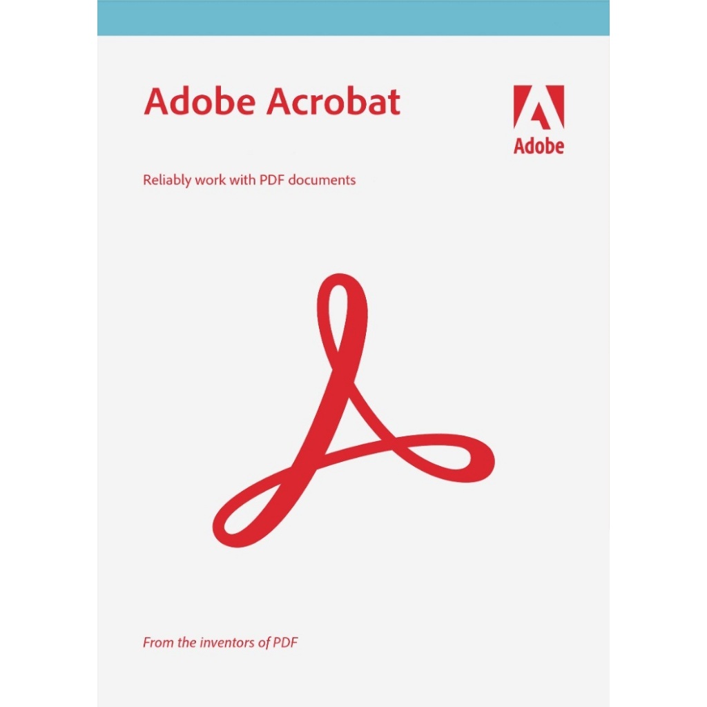 Adobe Acrobat PDF Pro Original Lisensi Aktifasi di Akun Pribadi Support Windows atau MacOS