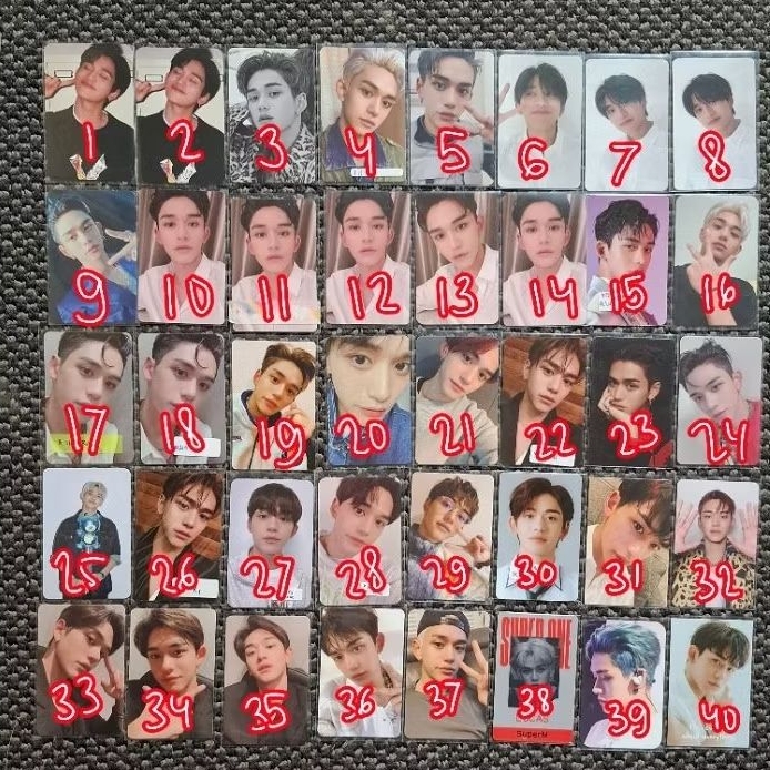 photocard murah lucas nct wayv superm our home resonance deco sticker pop up superm totm owhat btsk 