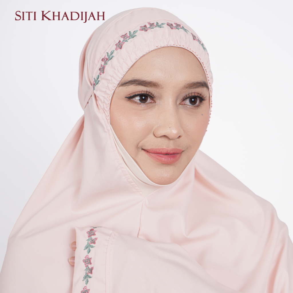 Mukena Siti Khadijah Broderie Dhairya Bungong Jeumpa
