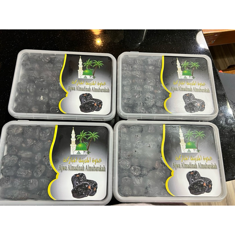 

Ajwa premium Asli kemasan langsung dari Madinah 1000gr