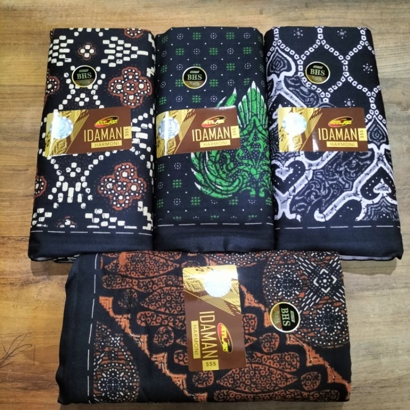 10 sarung atlas harmoni motif batik BHS Grosir kodian