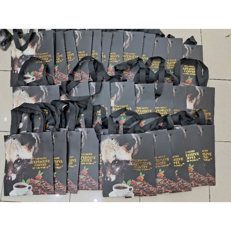 

RB Worcas Kopi Luwak Gold 100gr Tin Can (Original) FREE PAPER BAG WORCAS