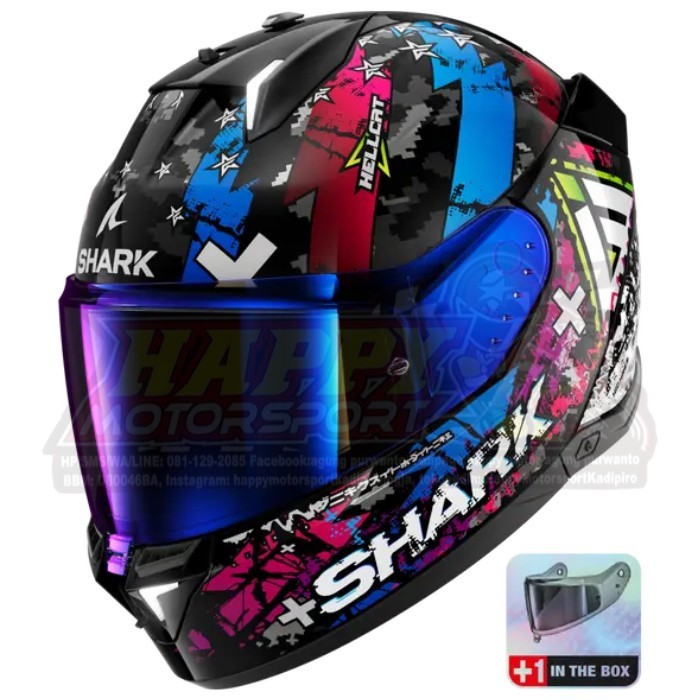 Helm Shark SKWAL i3 Hellcat Full Face