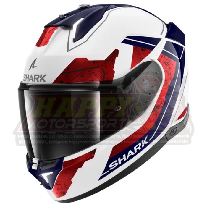 Helm Shark SKWAL i3 Rhad White Full Face
