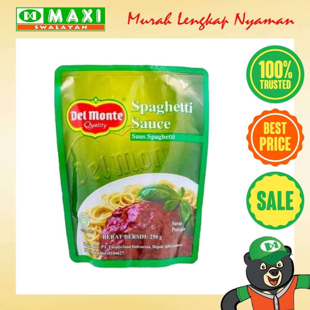 

Del Monte Saus Spaghetti Sauce 250gr