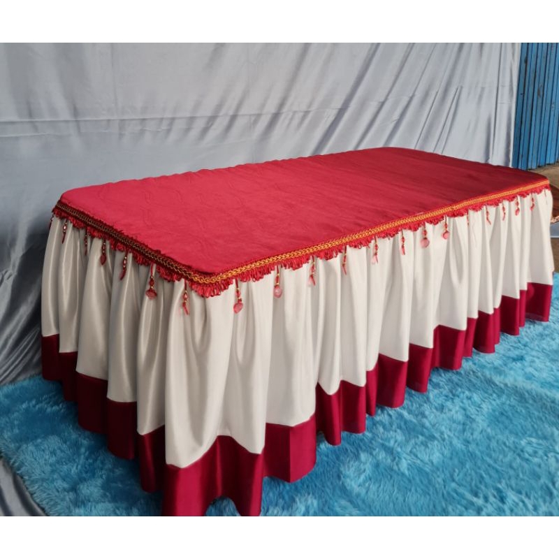 taplak meja tamu renda