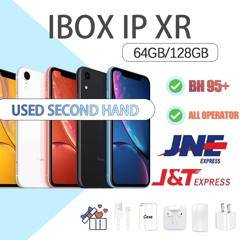 IBOX SECOND IP XR 128GB/64GB MULUS GOOD CONDITIONS NO RECOND NO REFURBISH