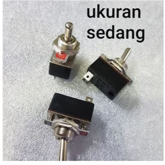 Saklar Tongkat Besi To Gel Switch Tombol On Off 2PIN - Tombol Tongkat