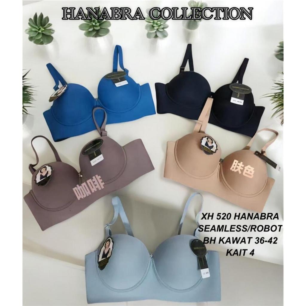 BRA / BH WANITA  HANABRA 520  PAKAI KAWAT  MODEL SETENGAH CUP/ CUP BESAR