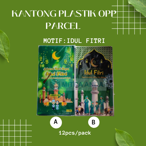 

Kantong Plastik OPP Parcel Idul Fitri 24X45cm per pack