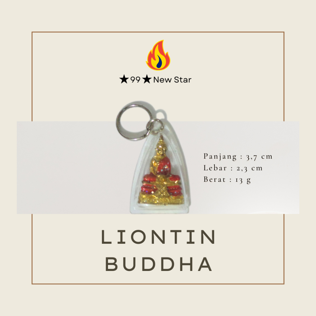 Liontin Buddha Dari Thailand
