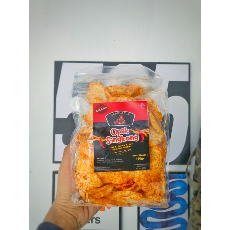 

Opak Singkong Balado (Siap Makan)
