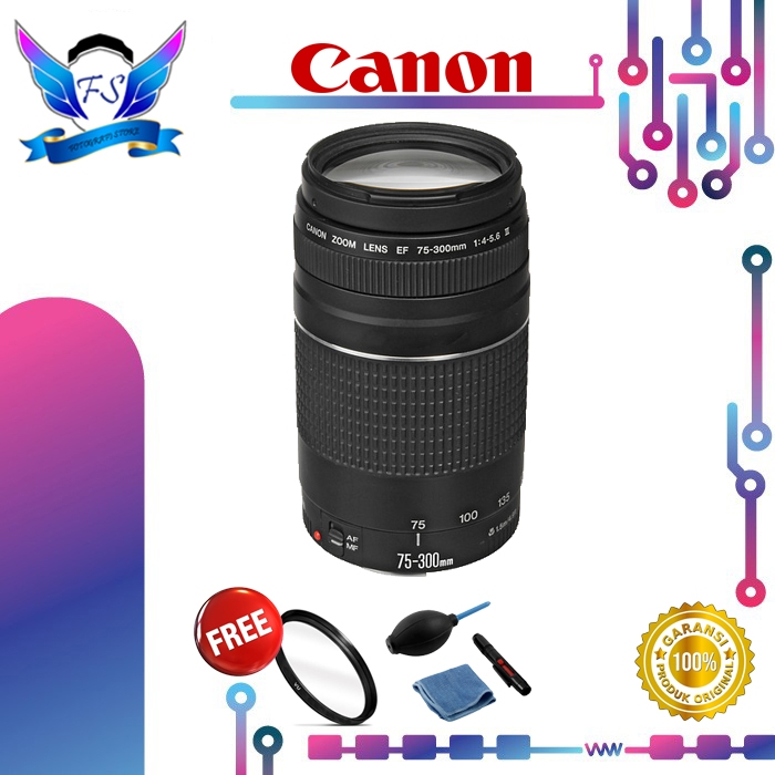 LENSA CANON EF 75 - 300 F/4-5.6 / 75-300mm