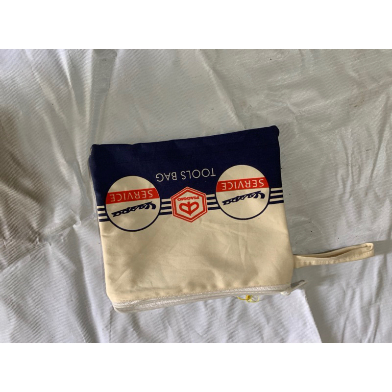 Tas Vespa Perlengkapam Kunci kunci busi ToolBag Tool Bag Tollkit Vespa Super Sprint Bajaj Px Excel P