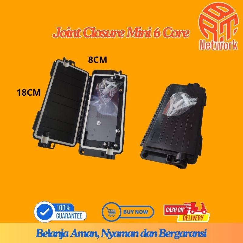 Closure Mini 6 Core Flat Joint Closure