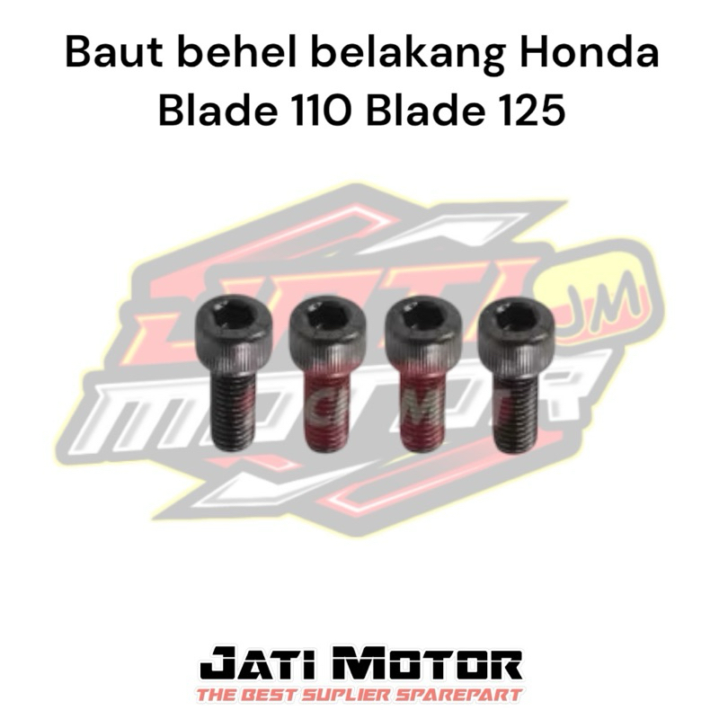 Baut behel belakang honda blade 110/ blade 125