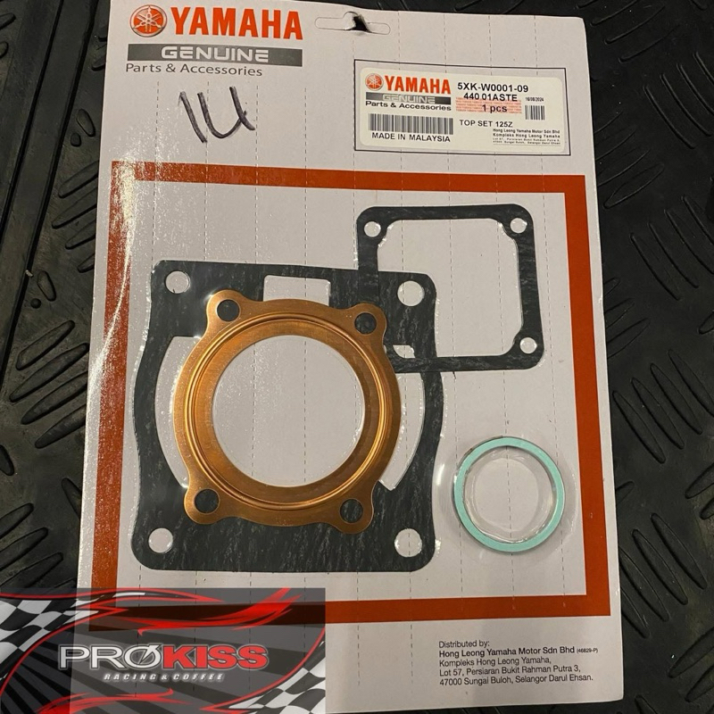 paking topset 125z original paking original topset 125z