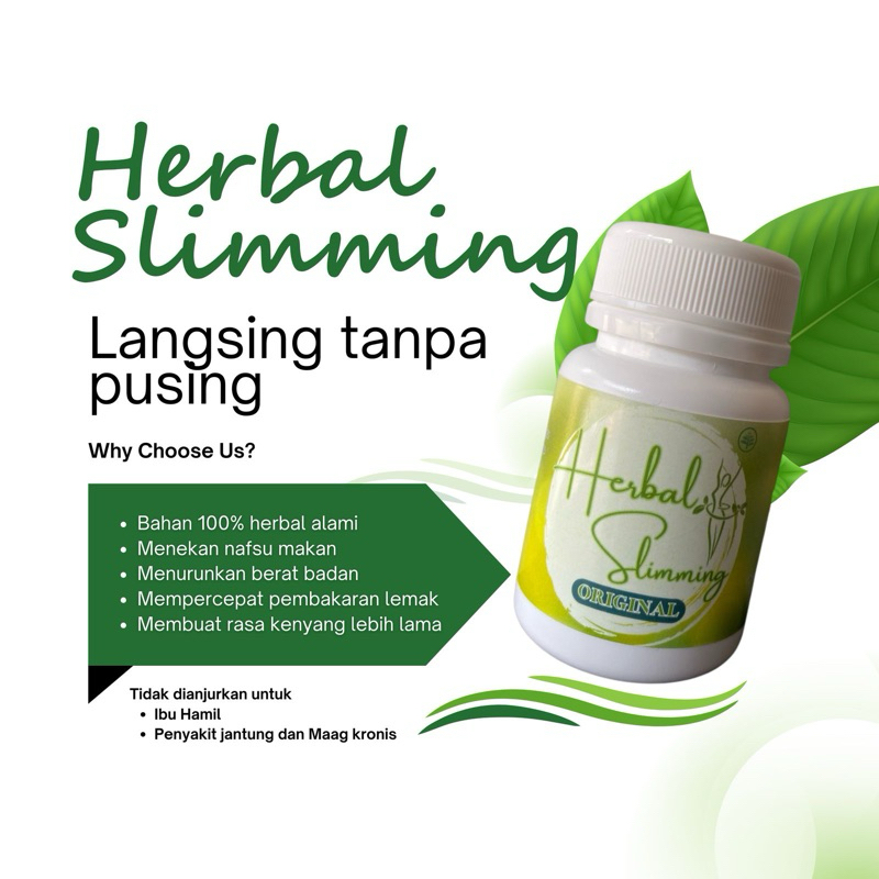 produk HS (herbal slimming) | Herbal Diet aman | peluntur lemak badan | Herbal ampuh