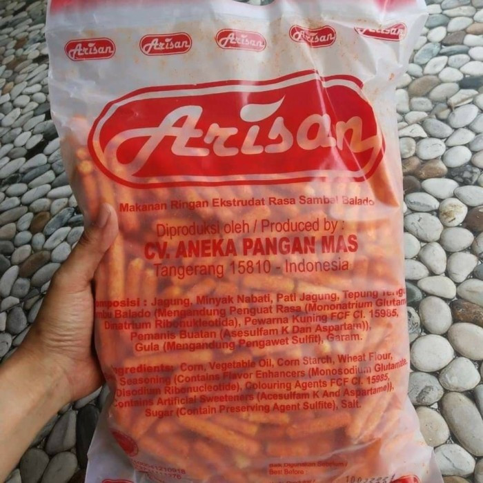 

[CLEARANCE STOK AKHIR] KRIPIK STIK BALADO ARISAN 400GR