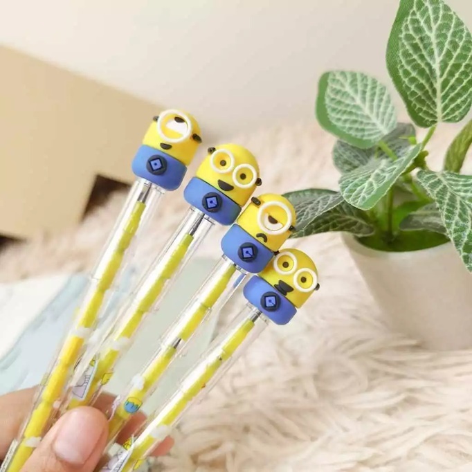 

PENSIL SUSUN MINION BENSIA LANTU DAPAT DIISI ULANG PENCIL PELURU