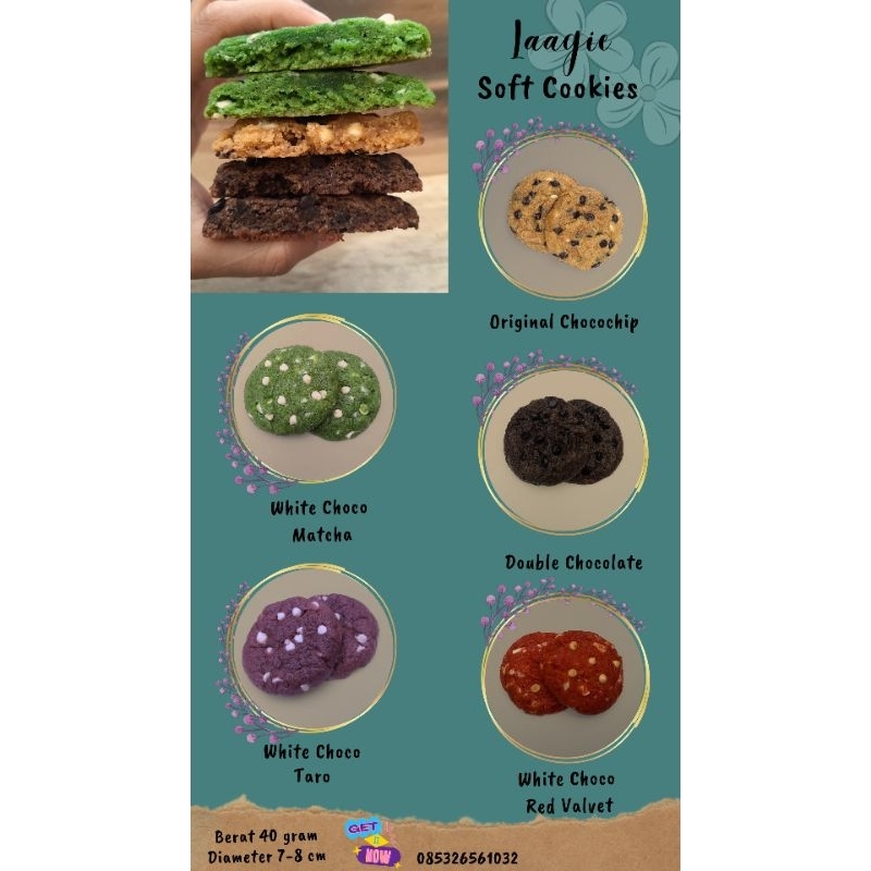 

Chewy Soft Cookies - Best Premium - Aneka Rasa (40 gr)
