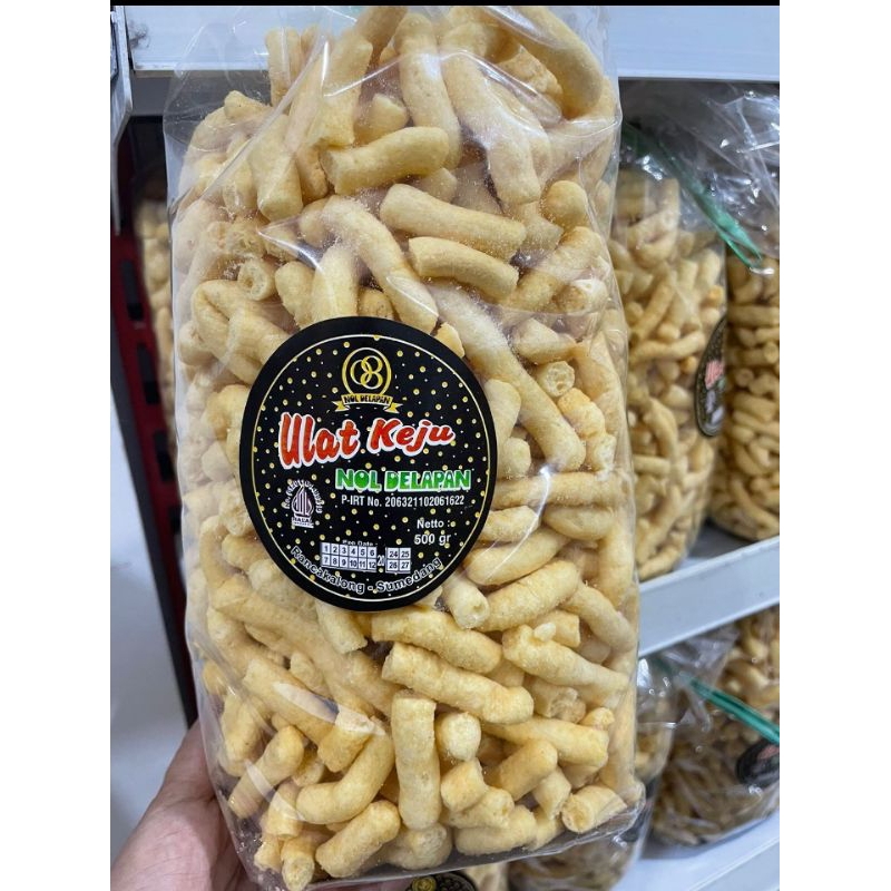 

Kue Ulat Keju | Ulat Keju 500 gr gurih